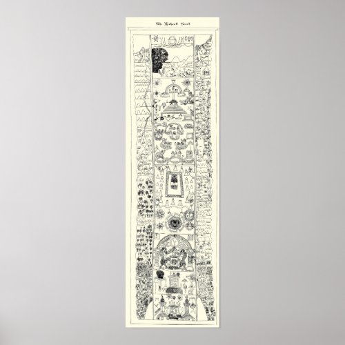 15th Century _ Masonic Kirk Wall Scroll Poster