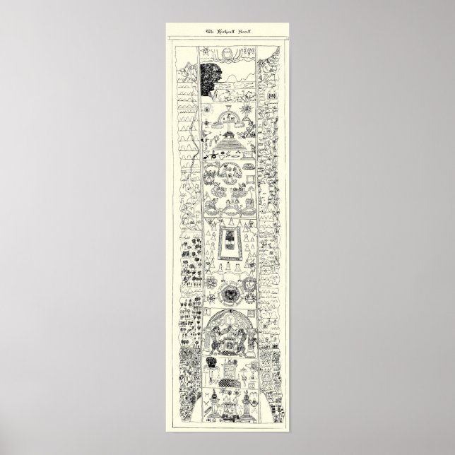 15th Century - Masonic Kirk Wall Scroll Poster (Front)