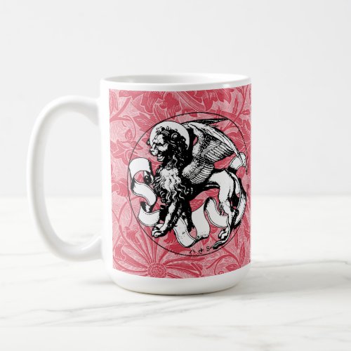 15th Century St Marks Emblem Winged Lion Coffee Mug