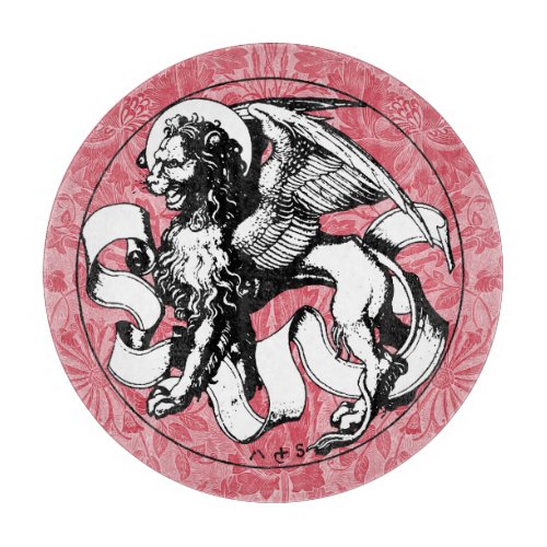 15th Century St Marks Emblem Winged Lion Cutting Board