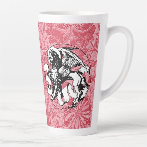15th Century St Marks Emblem Winged Lion Latte Mug