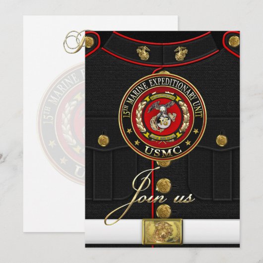 15th Marine Expeditionary Unit (15th MEU) [3D] (Front/Back)