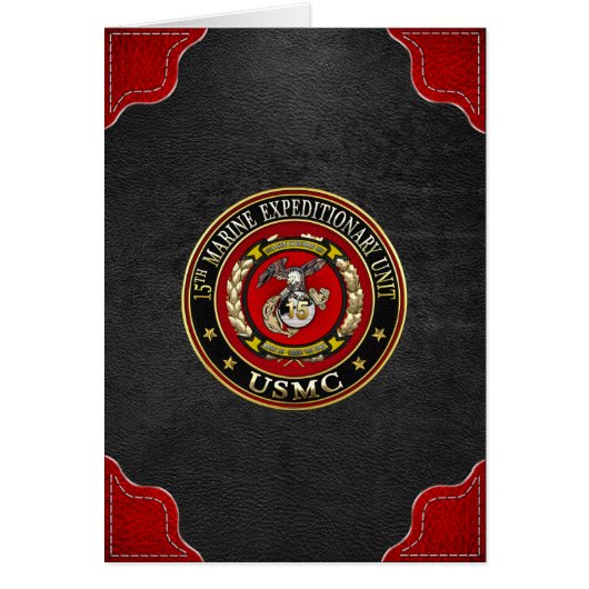 15th Marine Expeditionary Unit (15th MEU) [3D] Cards (Front)