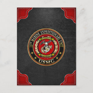 15th Marine Expeditionary Unit (15th MEU) [3D] Postcard