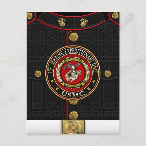 15th Marine Expeditionary Unit 15th MEU 3D Postcard