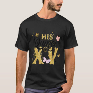15Th Mis Quince Anos Xv 15 T-Shirt