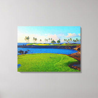 15th On The Bay At Mauna Lani Canvas Print