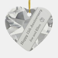 15th Wedding Anniversary, Crystal anniversary