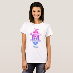 15th Year traditional crystal wedding anniversary T-Shirt