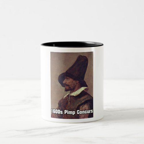 1600s Pimp 1 Two_Tone Coffee Mug