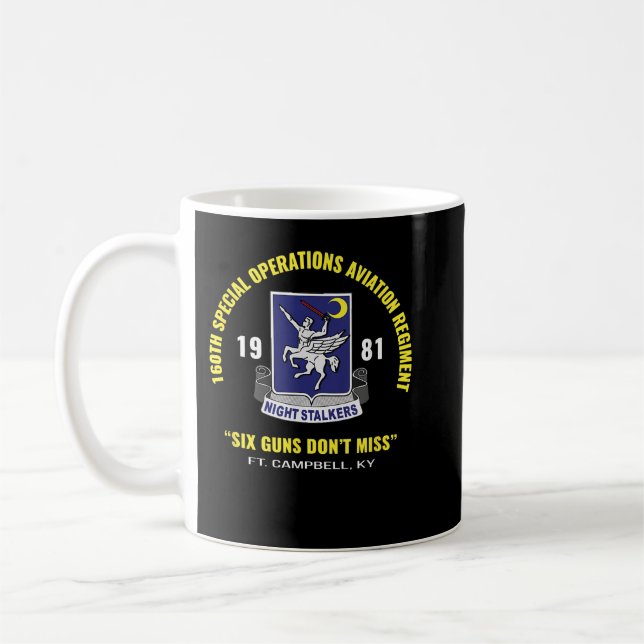 160th Night Stalkers Ft Campbell T  Coffee Mug (Left)