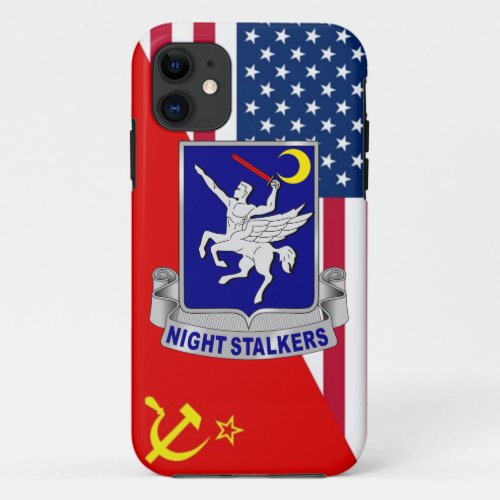 160th SOAR Night Stalkers Cold War Paint Scheme iPhone 11 Case
