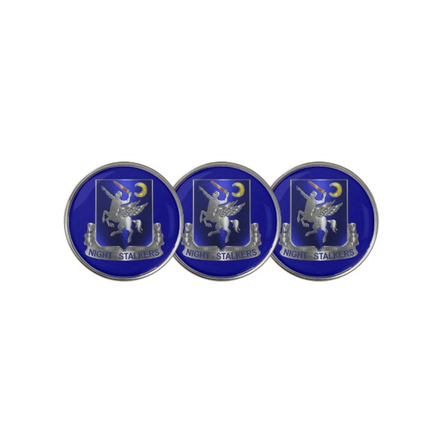 160th “SOAR NIGHTSTALKERS”  Golf Ball Marker (3 Up)