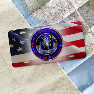 160th “SOAR NIGHTSTALKERS” License Plate