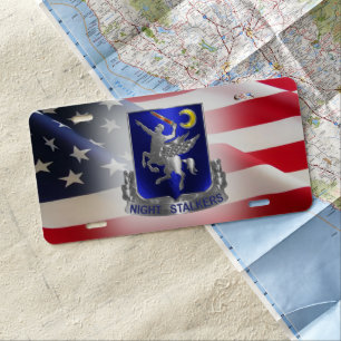 160th “SOAR NIGHTSTALKERS” License Plate