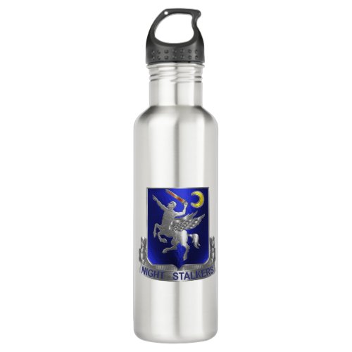 160th SOAR NIGHTSTALKERS Stainless Steel Water Bottle