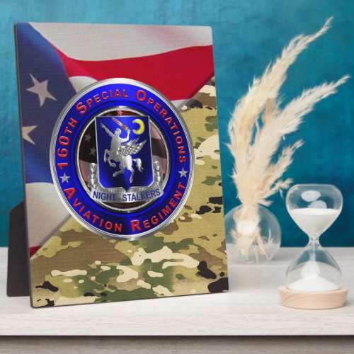 160th Special Operations Aviation NIGHT STALKERS   Plaque