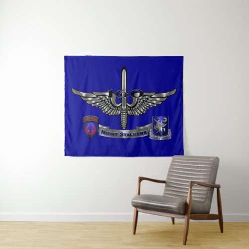 160th Special Operations Aviation NIGHT STALKERS  Tapestry