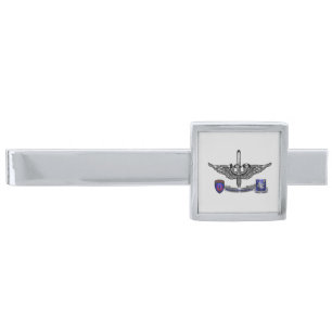 160th Special Operations Aviation “NIGHTSTALKERS” Silver Finish Tie Bar