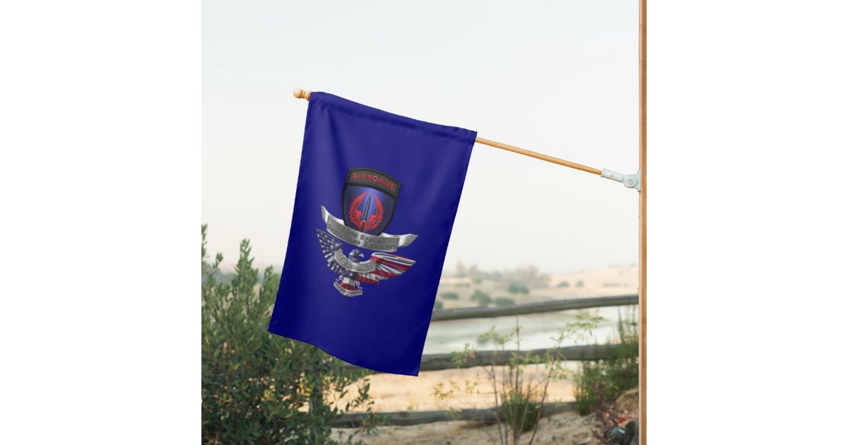 160th Special Operations Aviation Regiment 1st BAT House Flag | Zazzle