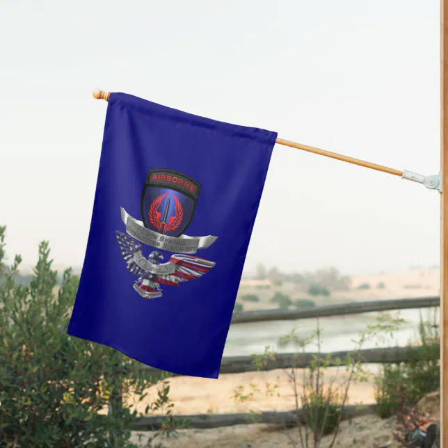 160th Special Operations Aviation Regiment 1st BAT House Flag | Zazzle