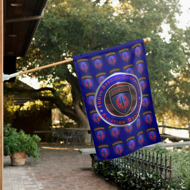 160th Special Operations Aviation Regiment Customi House Flag (In SItu)