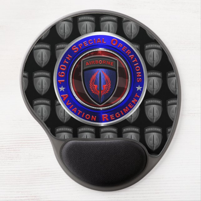 160th Special Operations Aviation Regiment  Gel Mouse Pad (Front)