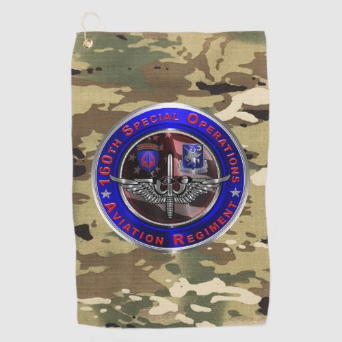 160th Special Operations Aviation Regiment   Golf Towel
