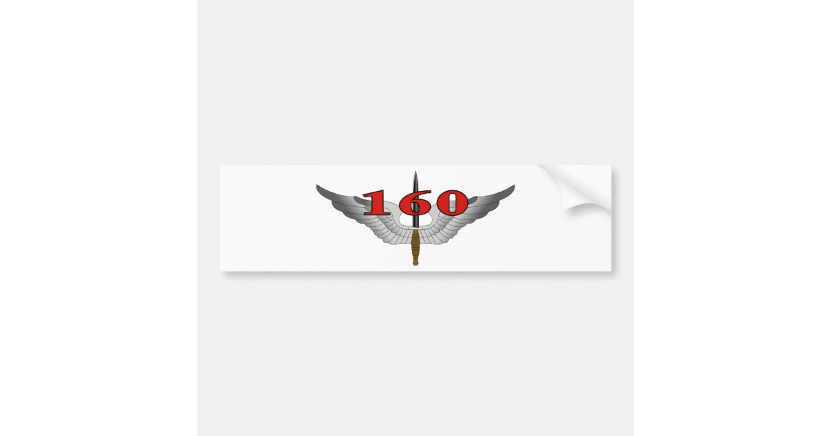 160th Special Operations Aviation Regiment (SOAR) Bumper Sticker | Zazzle
