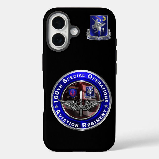 160th Special Operations Aviation Regiment SOAR Case-Mate iPhone Case (Back)