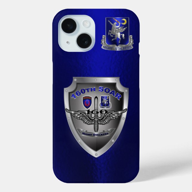 160th Special Operations Aviation Regiment SOAR Case-Mate iPhone Case (Back)