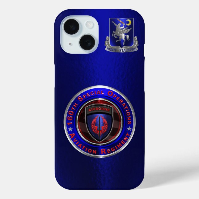160th Special Operations Aviation Regiment SOAR Case-Mate iPhone Case (Back)