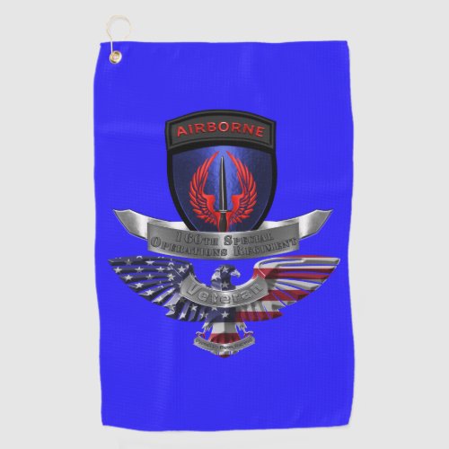 160th Special Operations Aviation Regiment SOAR  Golf Towel