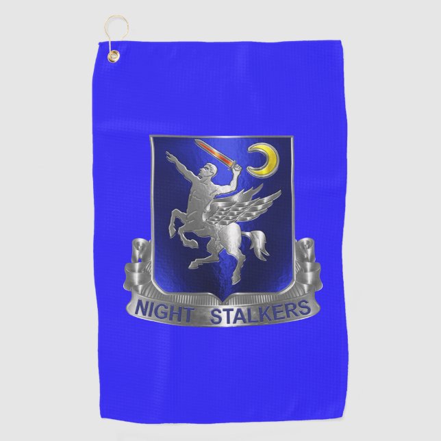 160th Special Operations Aviation Regiment “SOAR”  Golf Towel (Front)