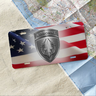 160th Special Operations Aviation Regiment “SOAR” License Plate