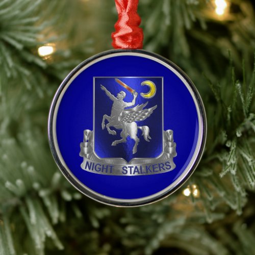 160th Special Operations Aviation Regiment SOAR Metal Ornament