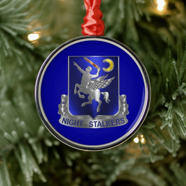 160th Special Operations Aviation Regiment “SOAR” Metal Ornament (Tree)