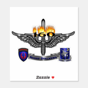 160th Special Operations Aviation Regiment “SOAR” Sticker