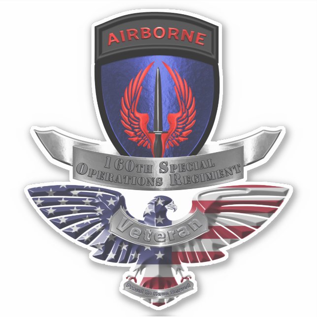 160th Special Operations Aviation Regiment Sticker Zazzle