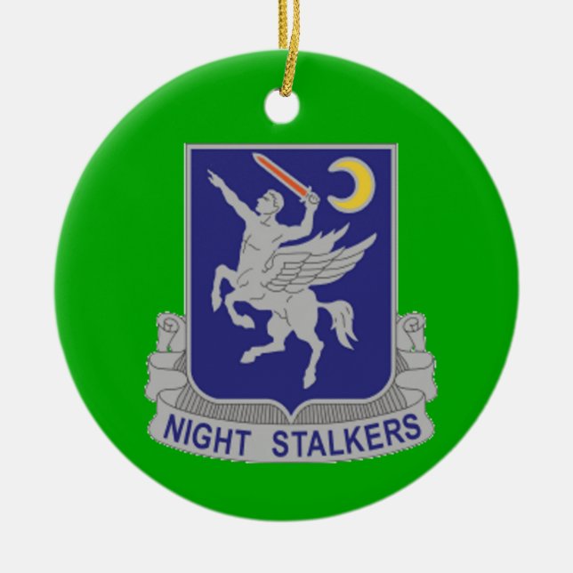 160th Special Operations Regiment Ceramic Ornament (Front)