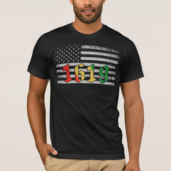 1619 Our Ancestors African Pride Black History T-Shirt