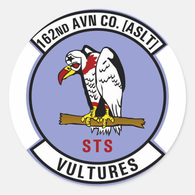 162nd AHC Classic Round Sticker (Front)