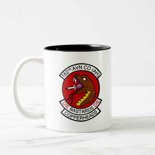 162nd Avn Co AH Copperheads Two_Tone Coffee Mug