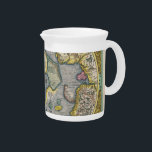 1630 World Map Drink Pitcher<br><div class="desc"></div>