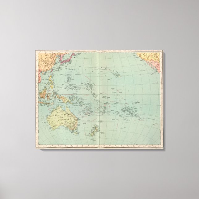 16465 Oceania policy Canvas Print (Front)