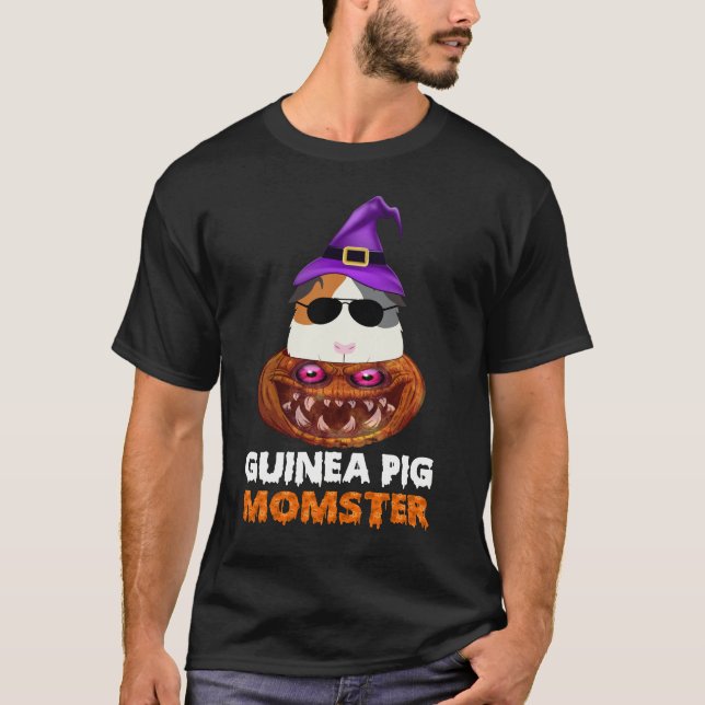 164 Guinea Pig Momster Halloween T-Shirt (Front)