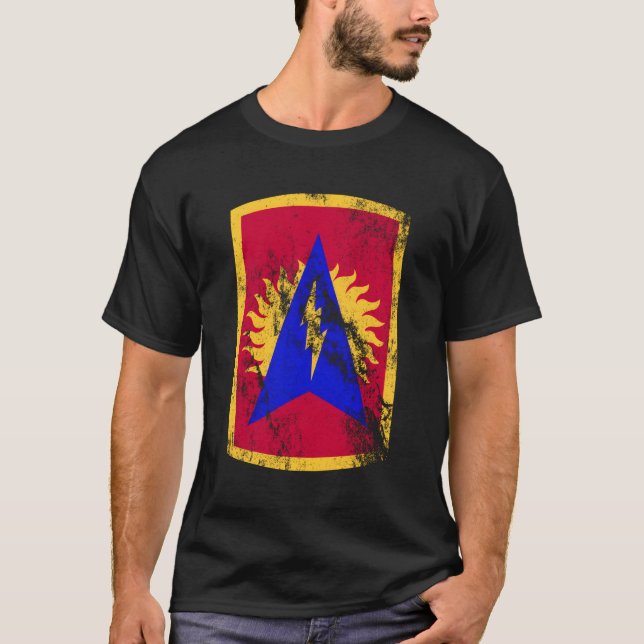 164Th Air Defense Illery Brigade Patch 164Th Ada T-Shirt (Front)