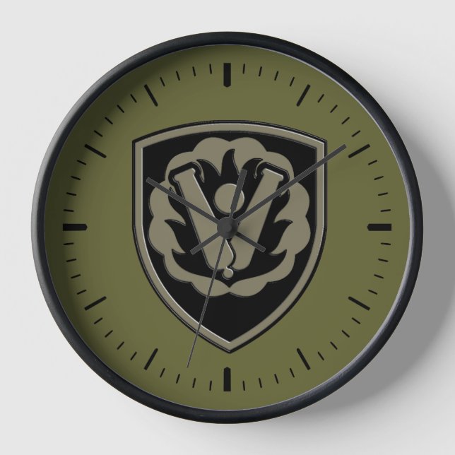 164th Military Police Co Clock (Front)