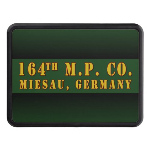 164th MP Co Hitch Cover