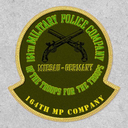 164th MP Co Patch